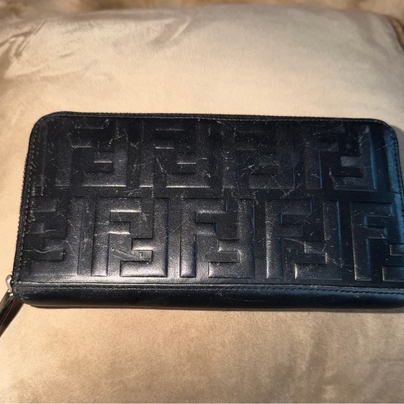 FF Black Leather Wallet - Picture 3 of 5